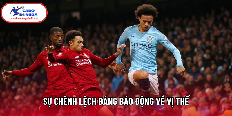 Sự chênh lệch đáng báo động về vị thế Sự chênh lệch đáng báo động về vị thế